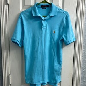 Polo by Ralph Lauren Men's Blue Polo Shirt size small